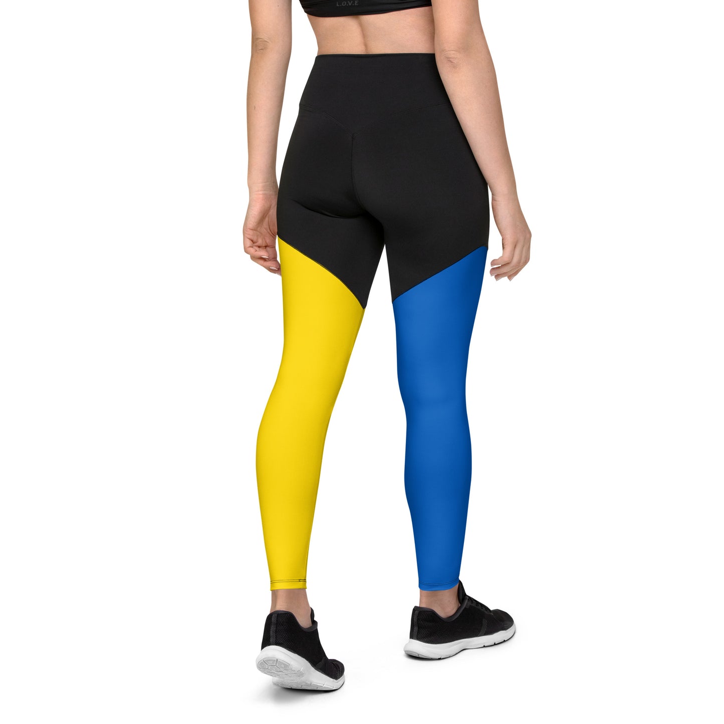 Sports Leggings - Ukrainian Colors