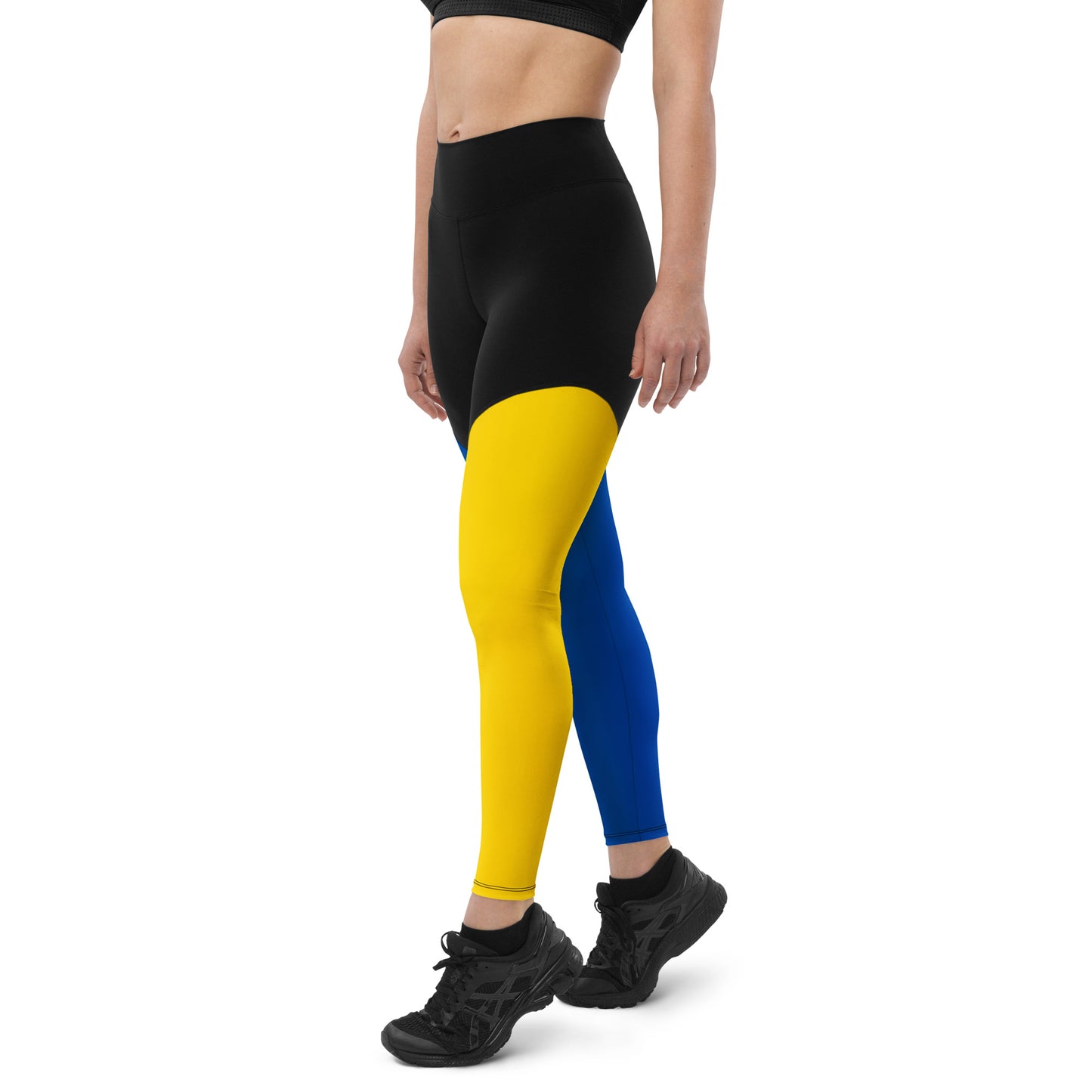 Sports Leggings - Ukrainian Colors