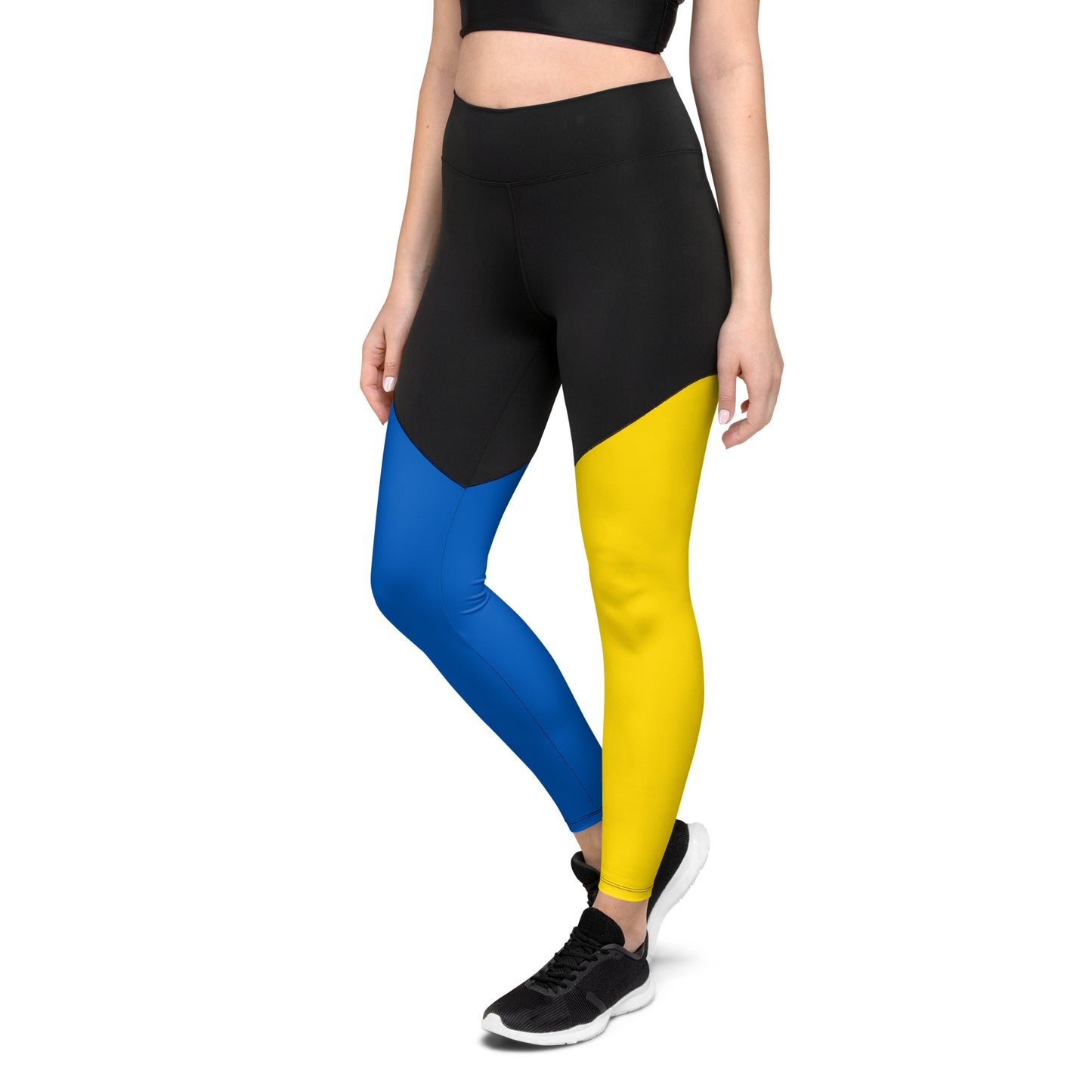 Sports Leggings - Ukrainian Colors