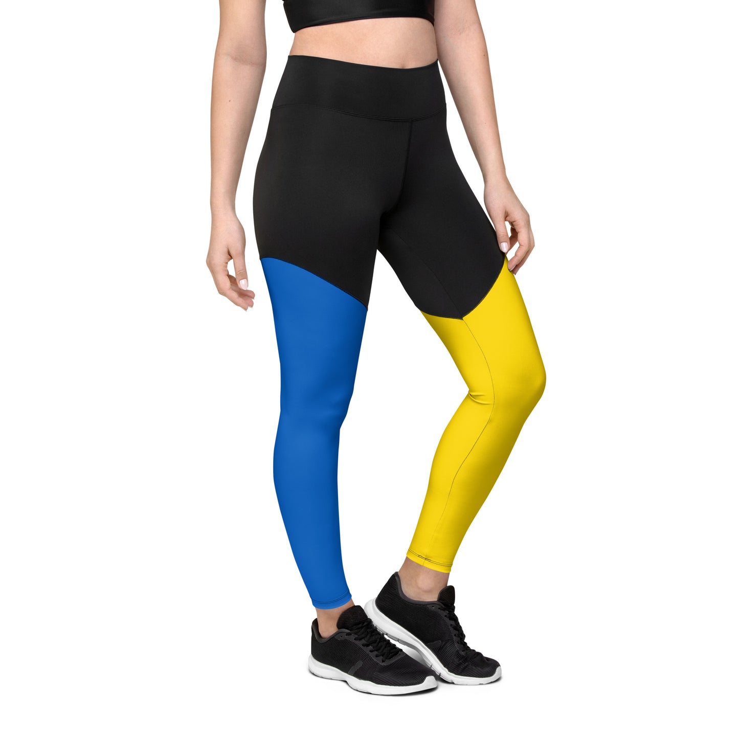 Sports Leggings - Ukrainian Colors