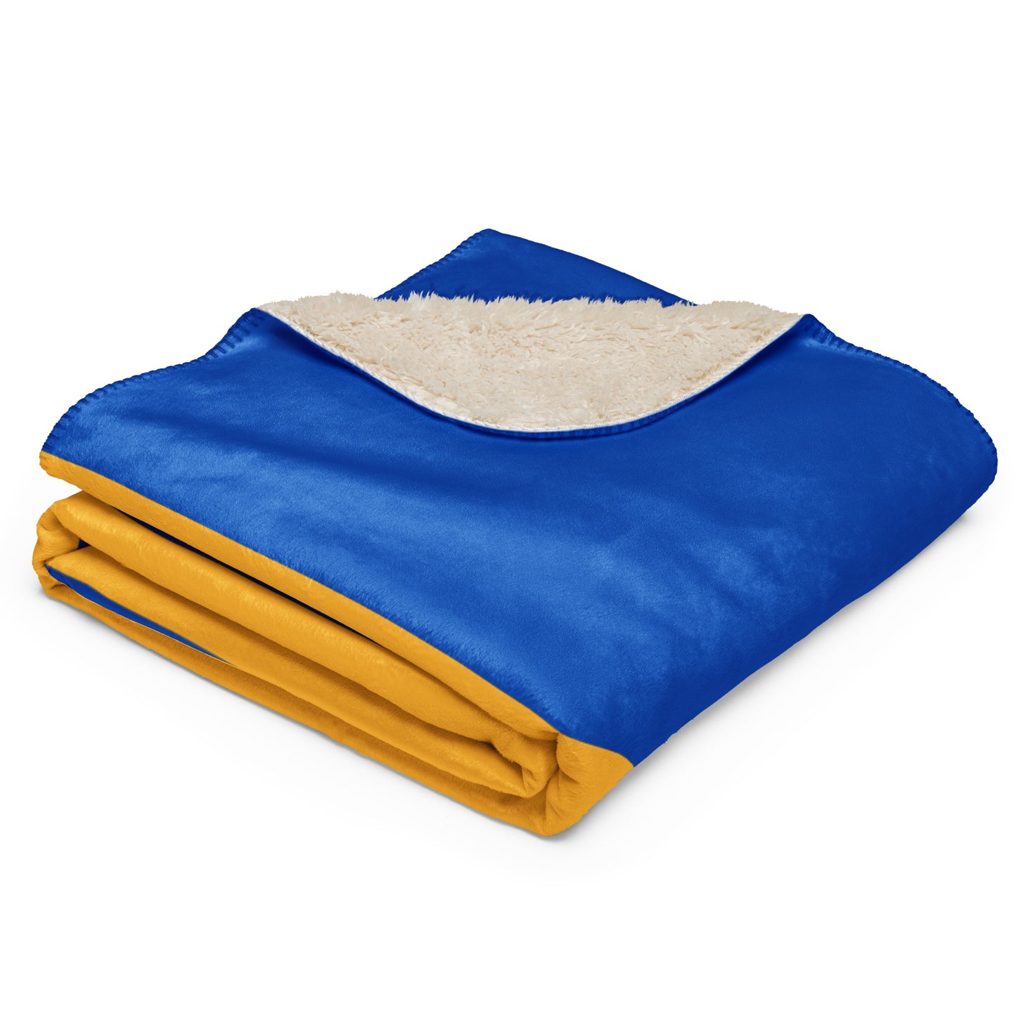 Sherpa Blanket - Ukrainian Colors
