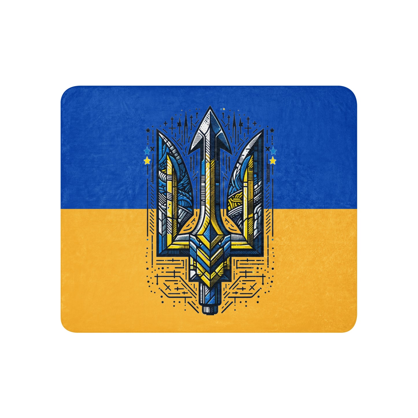 Sherpa Blanket - Alternative Trident & Flag