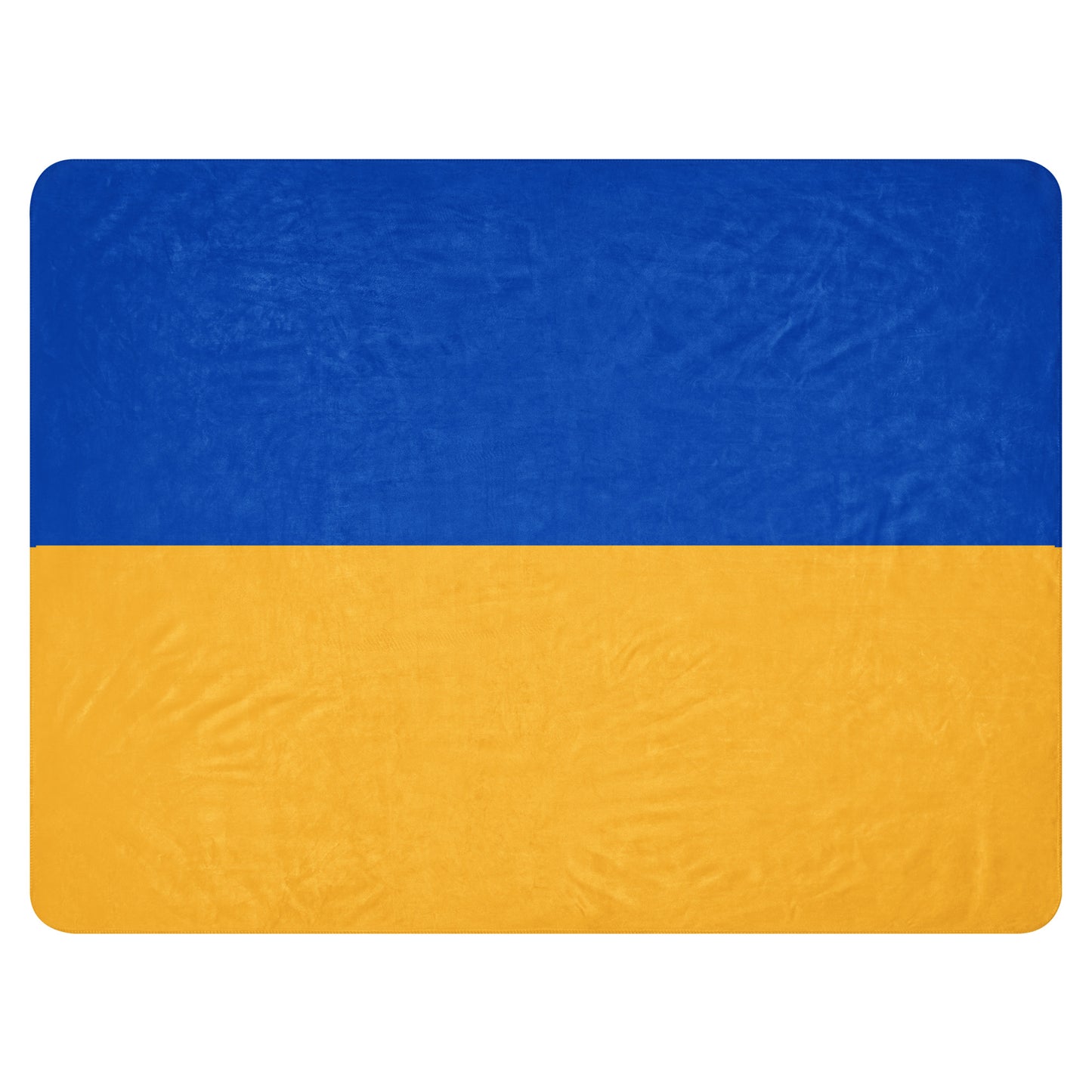 Sherpa Blanket - Ukrainian Colors