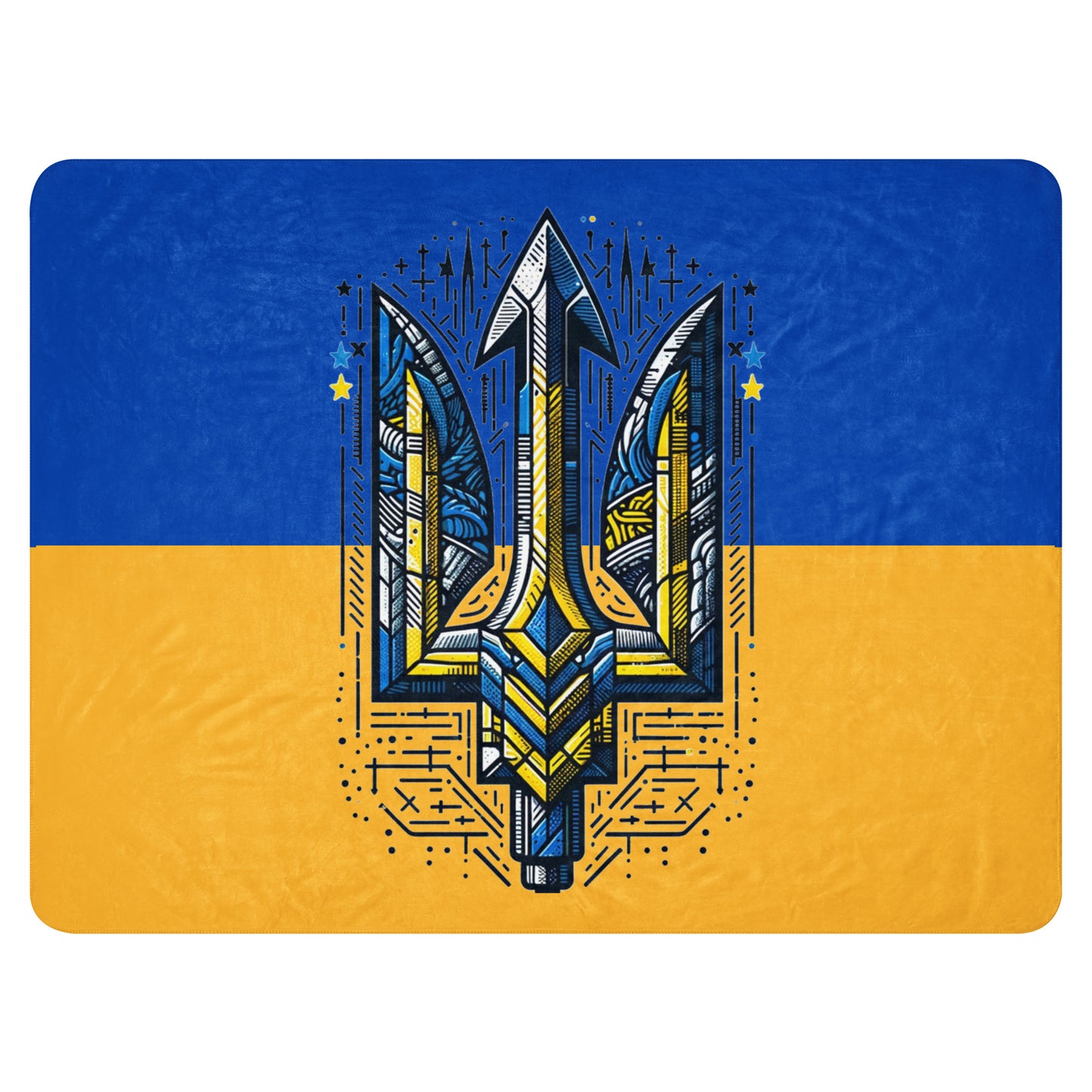 Sherpa Blanket - Alternative Trident & Flag
