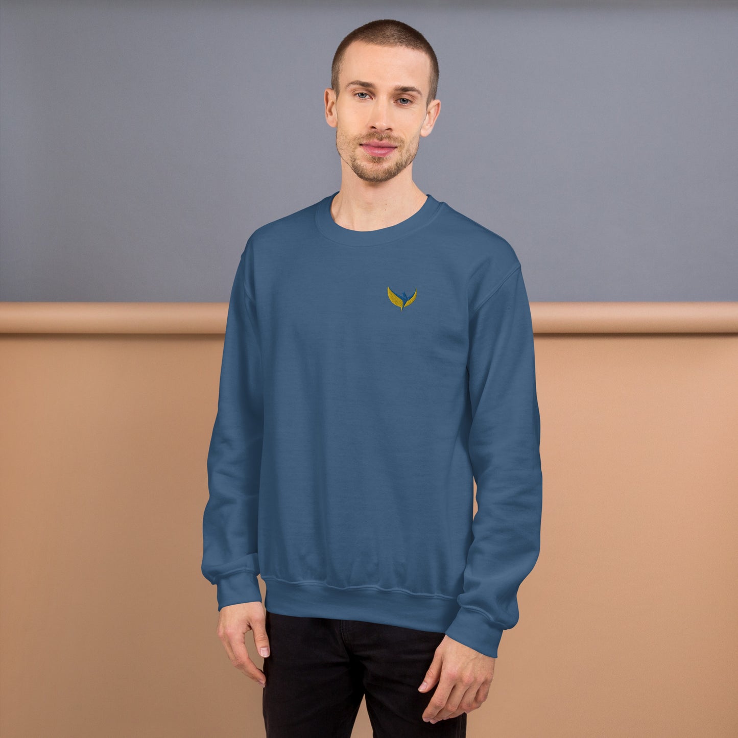 Unisex Sweatshirt - Embroidered Phoenix