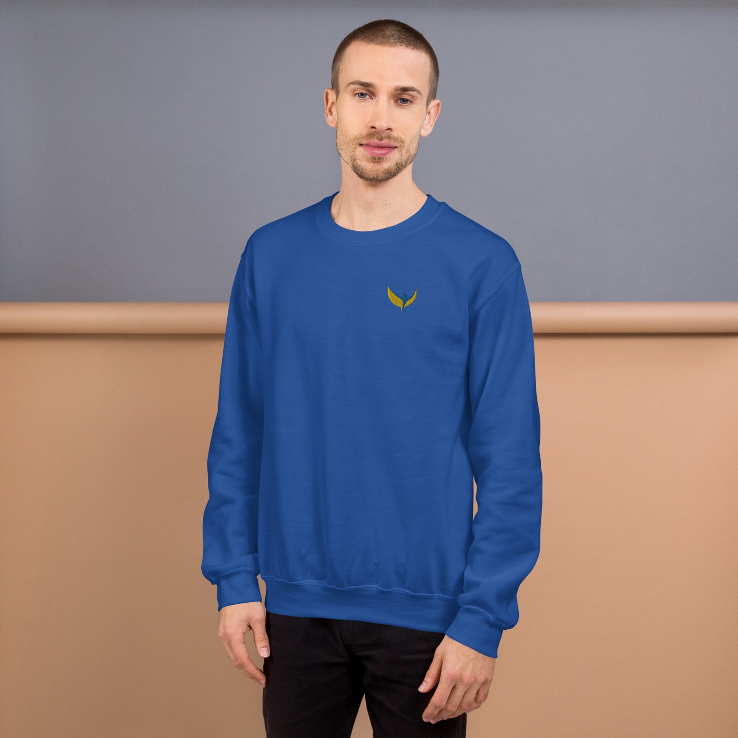 Unisex Sweatshirt - Embroidered Phoenix
