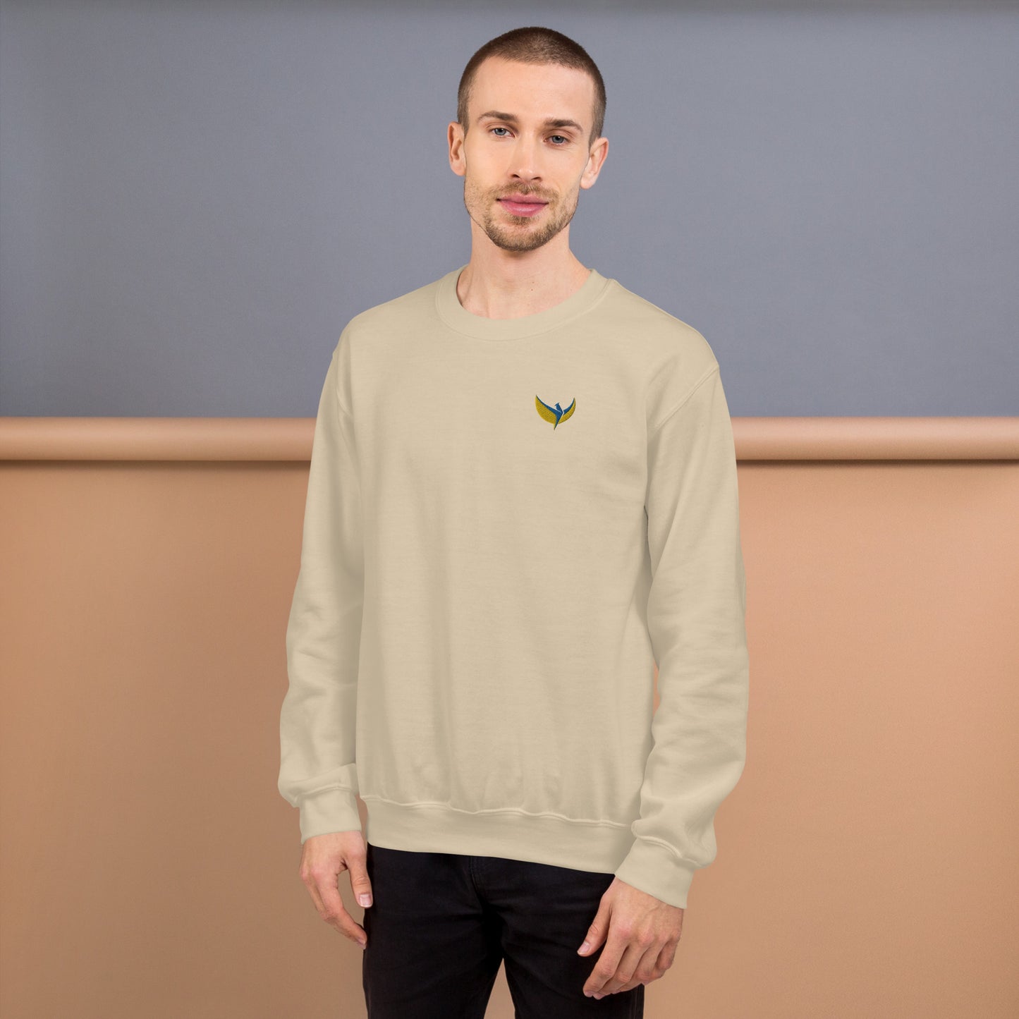 Unisex Sweatshirt - Embroidered Phoenix