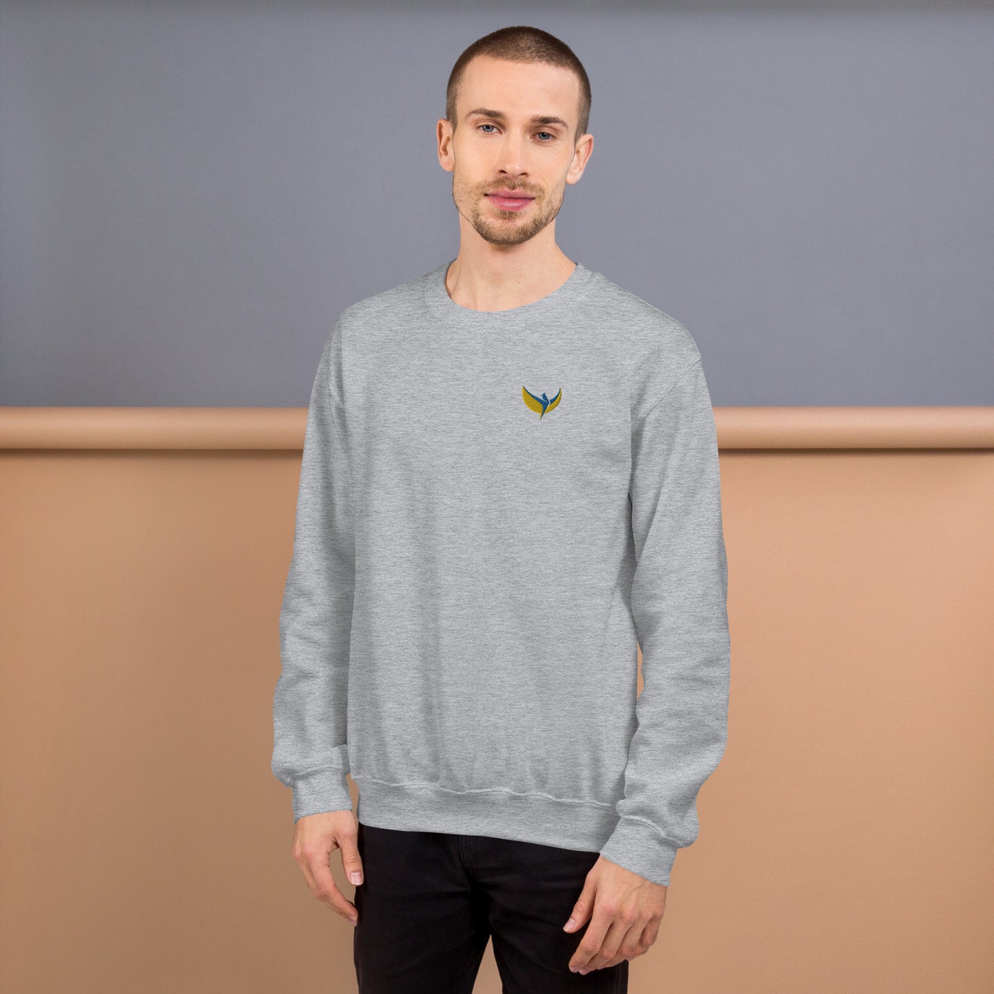 Unisex Sweatshirt - Embroidered Phoenix