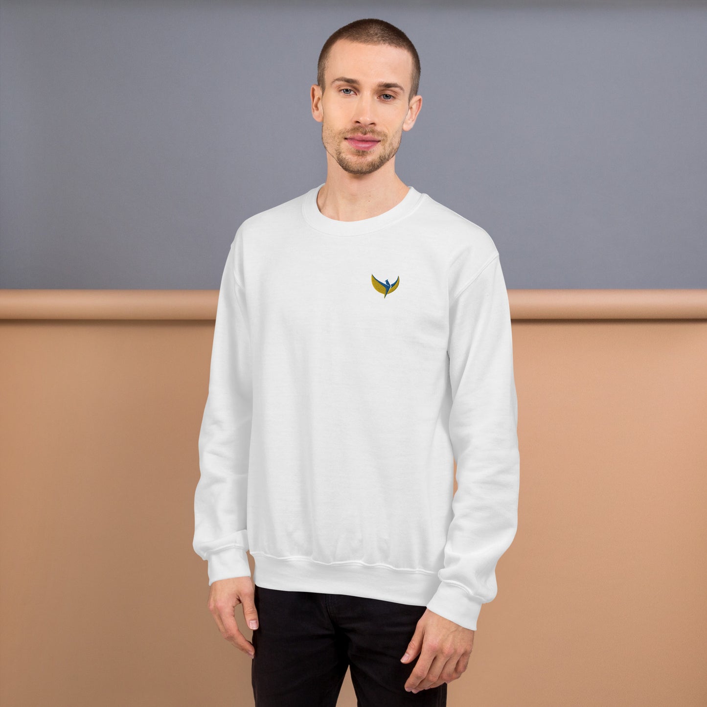 Unisex Sweatshirt - Embroidered Phoenix