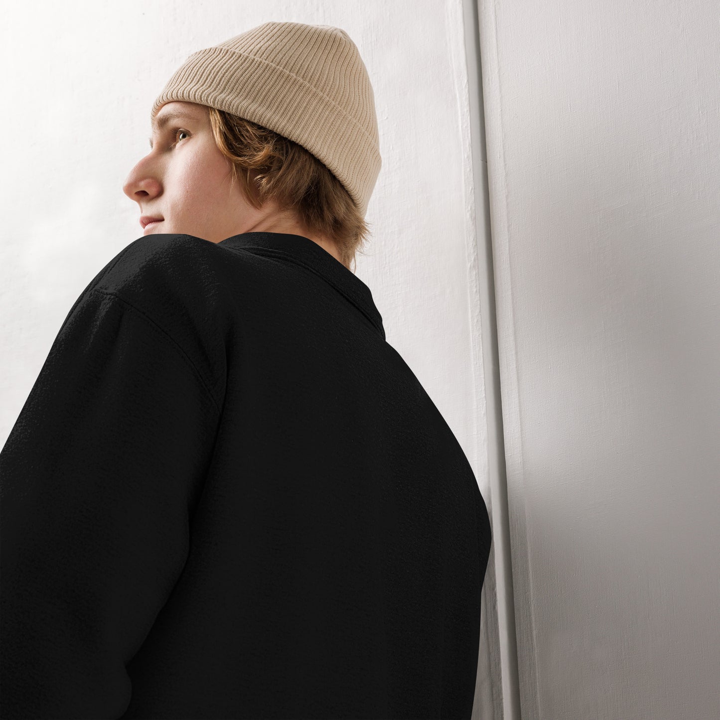 Unisex Fleece Pullover - Embroidered Phoenix
