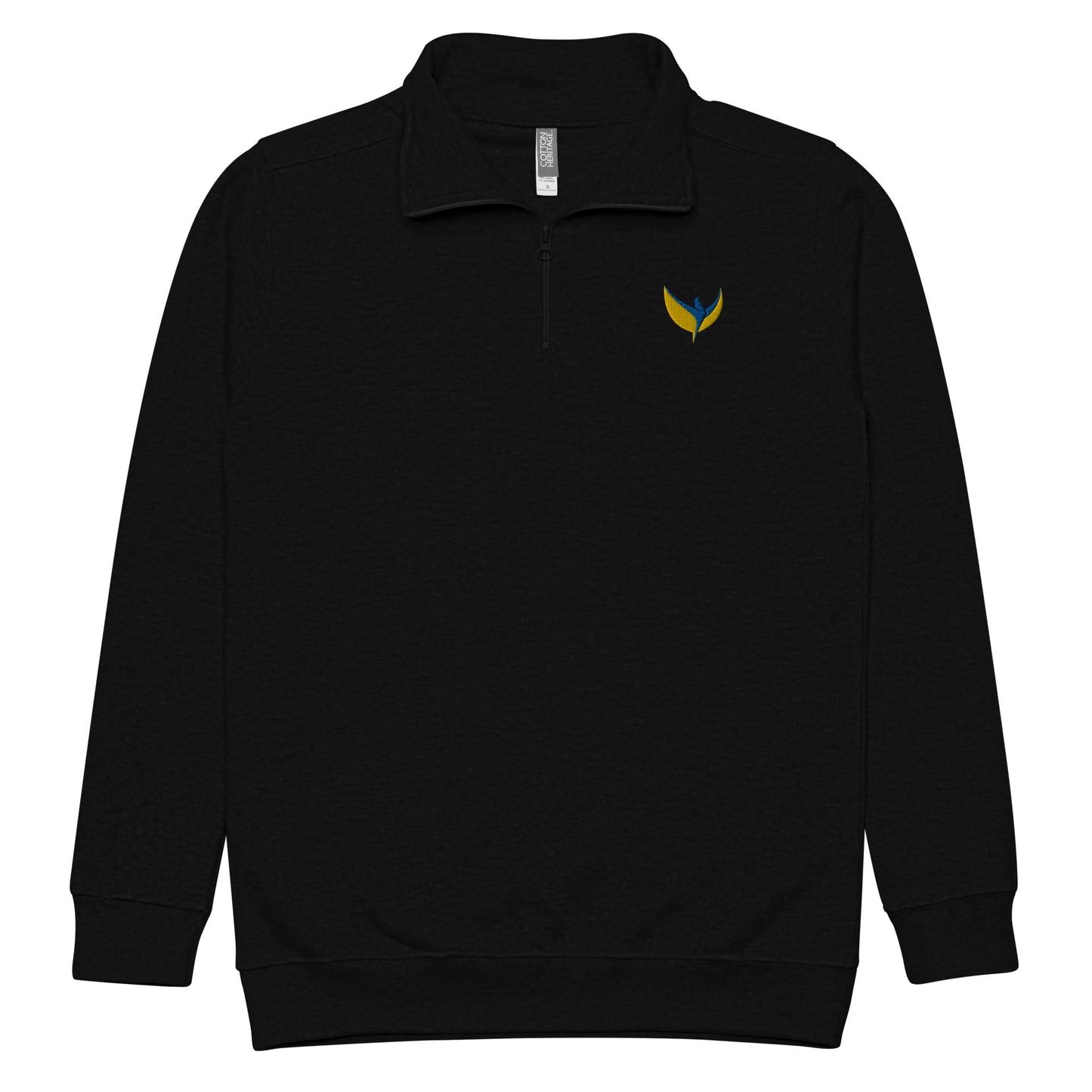 Unisex Fleece Pullover - Embroidered Phoenix