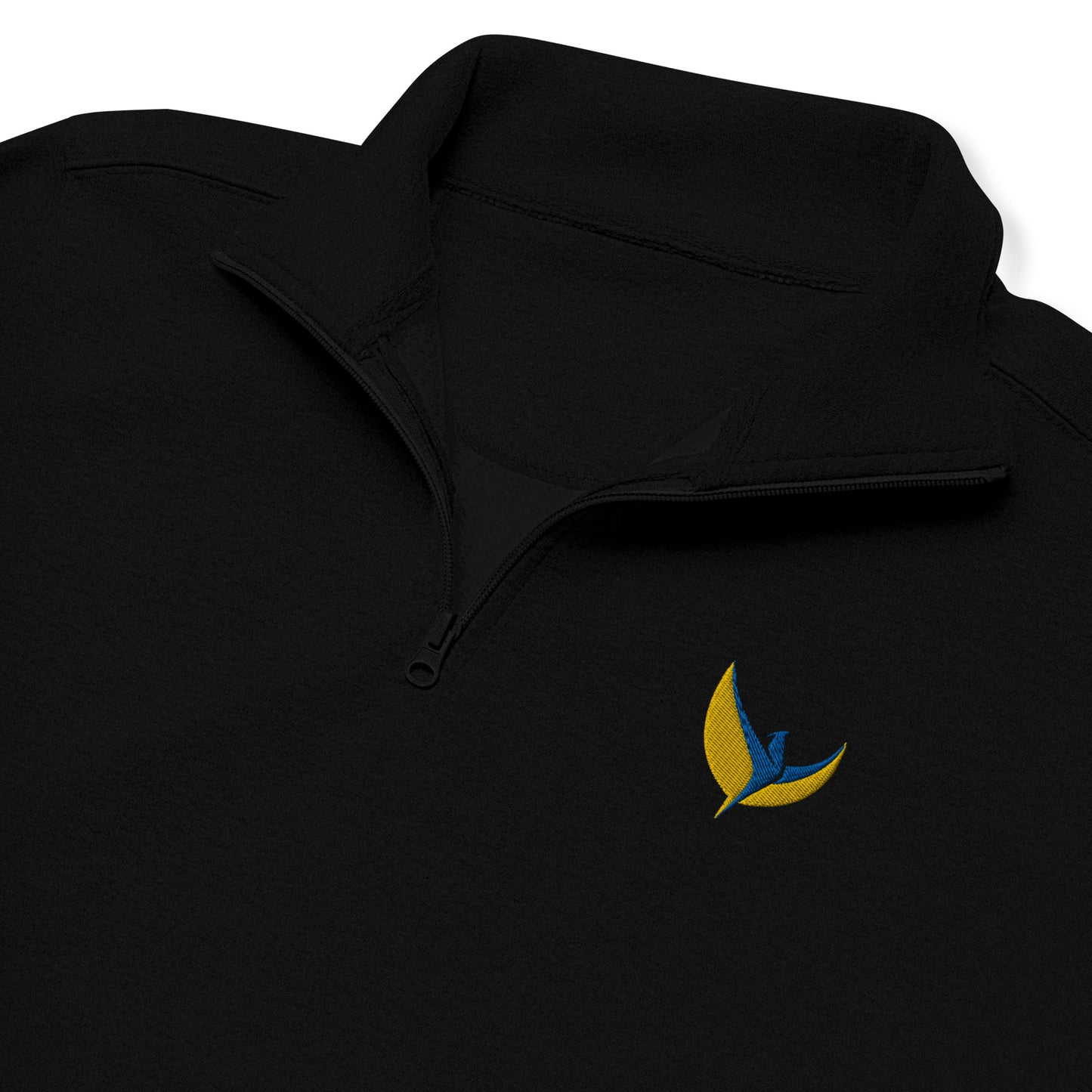 Unisex Fleece Pullover - Embroidered Phoenix