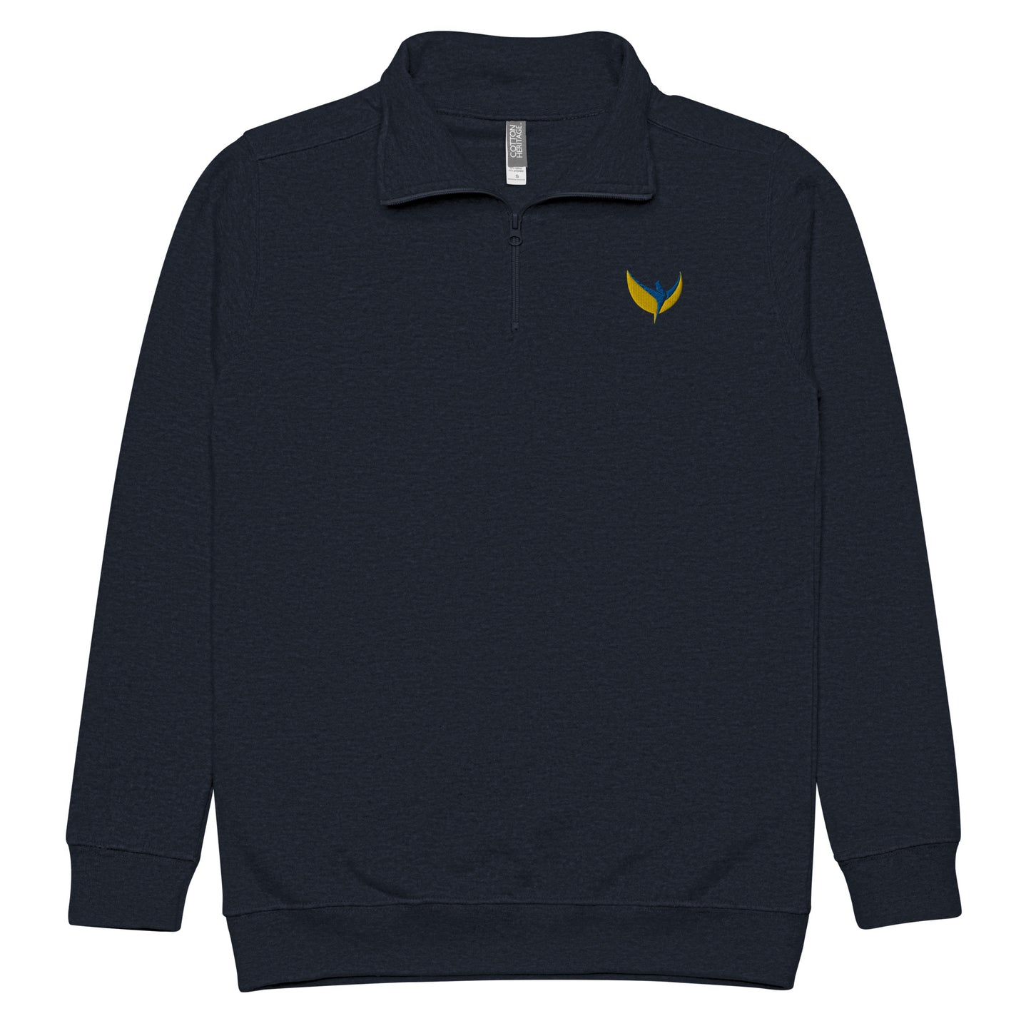 Unisex Fleece Pullover - Embroidered Phoenix
