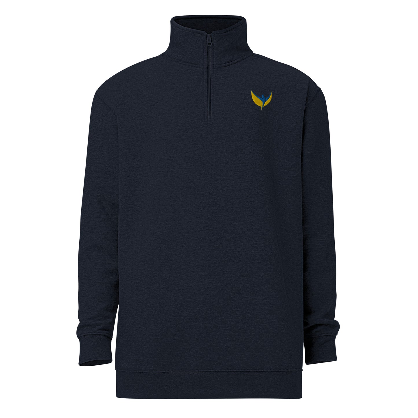 Unisex Fleece Pullover - Embroidered Phoenix