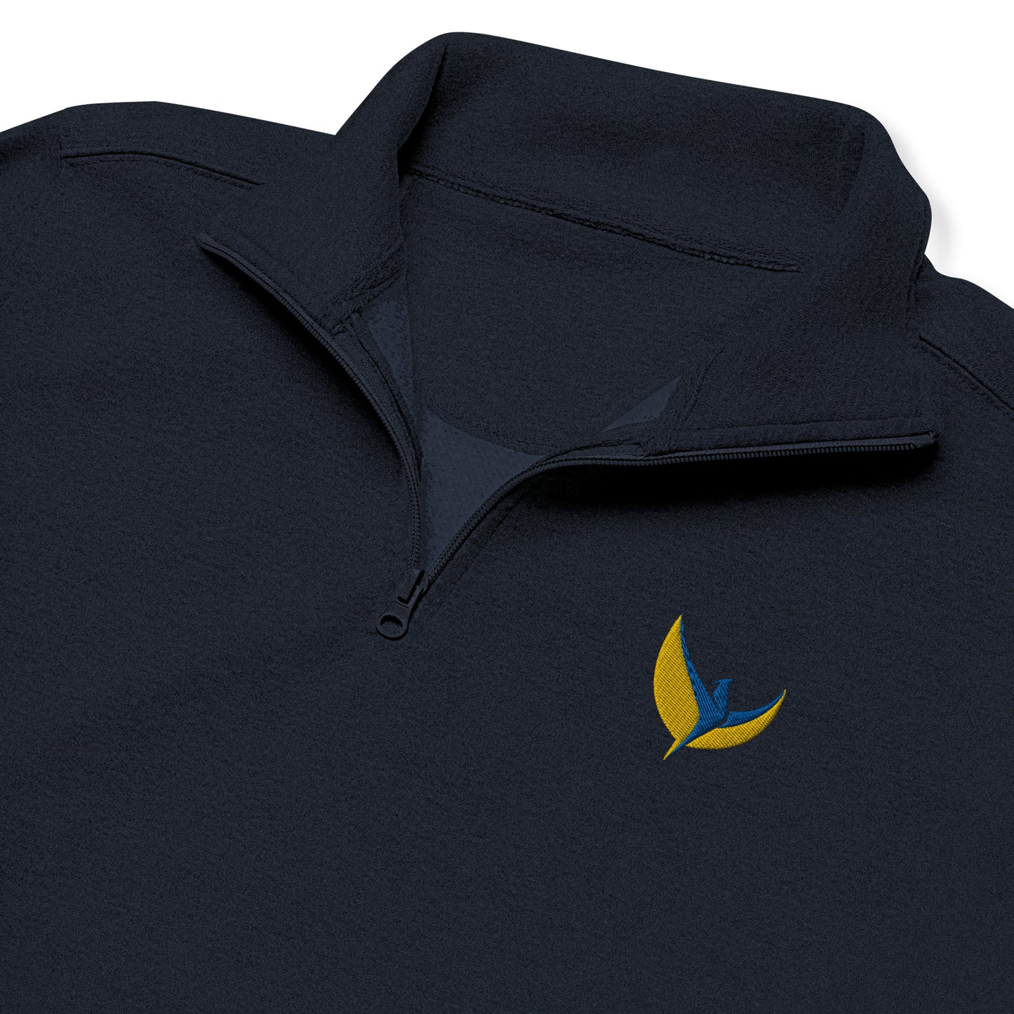 Unisex Fleece Pullover - Embroidered Phoenix