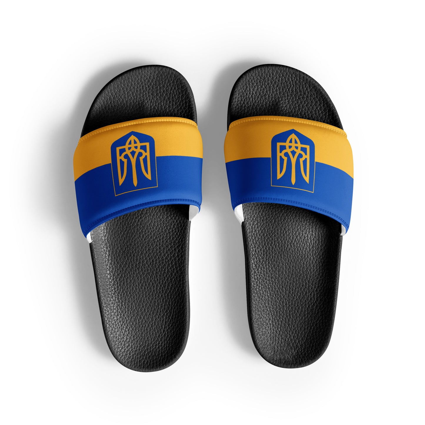 Women's Slides - Trident & Flag