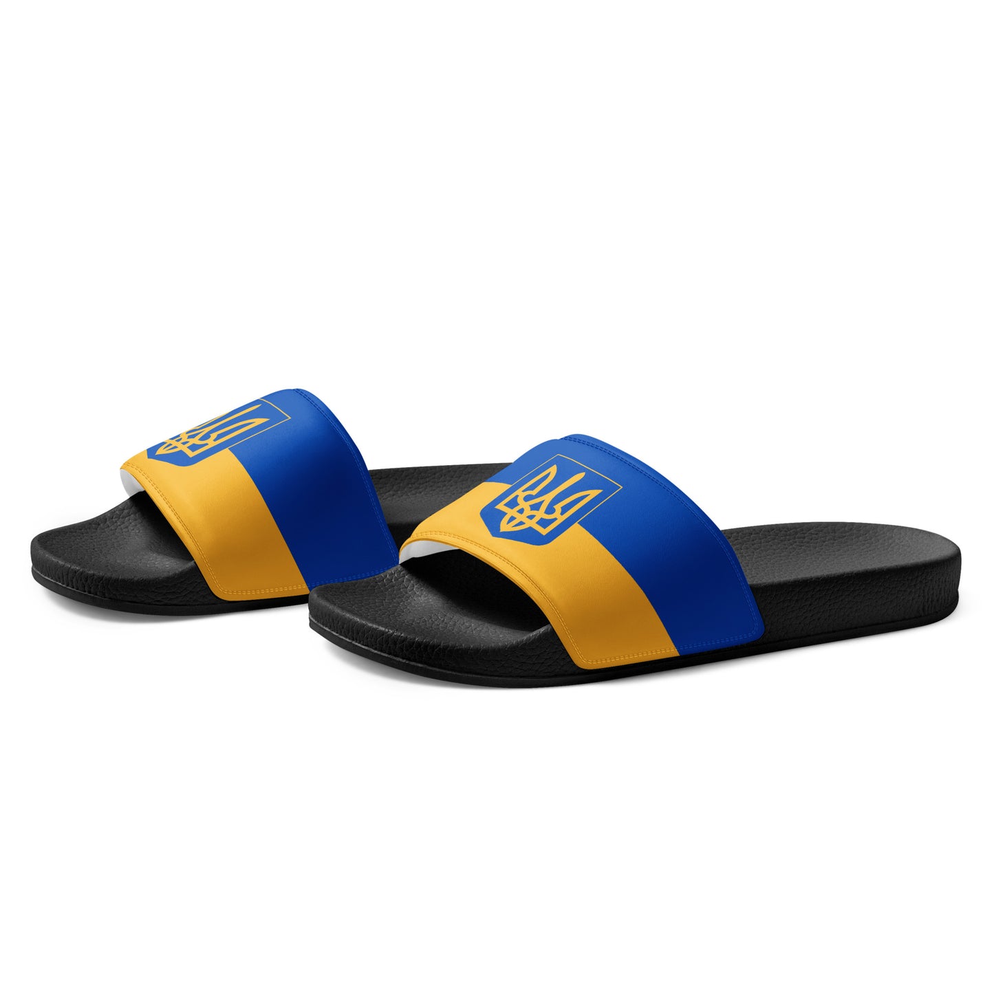 Women's Slides - Trident & Flag