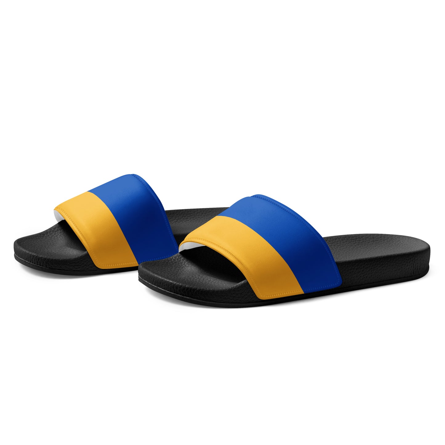 Women's Slides - Ukrainian Flag