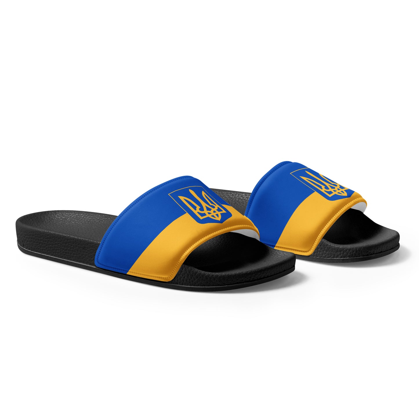 Women's Slides - Trident & Flag