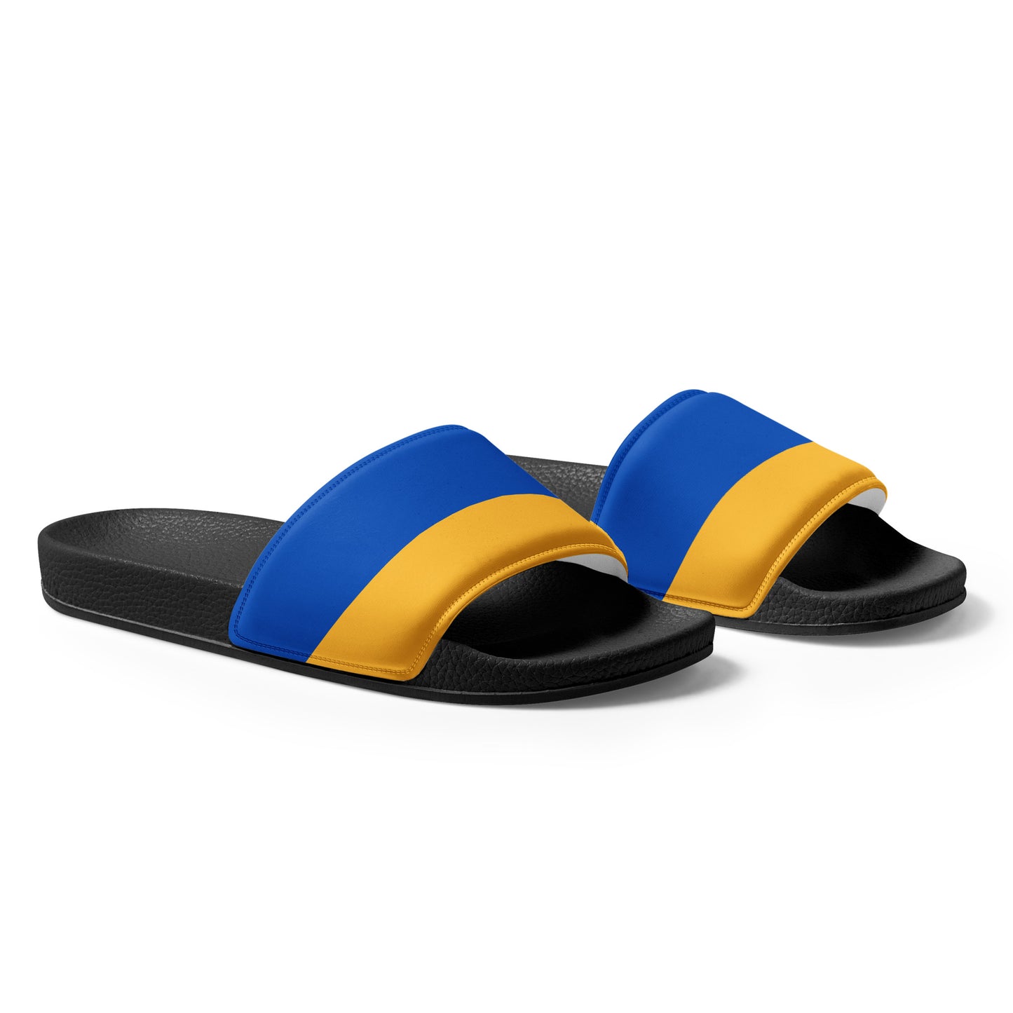 Women's Slides - Ukrainian Flag