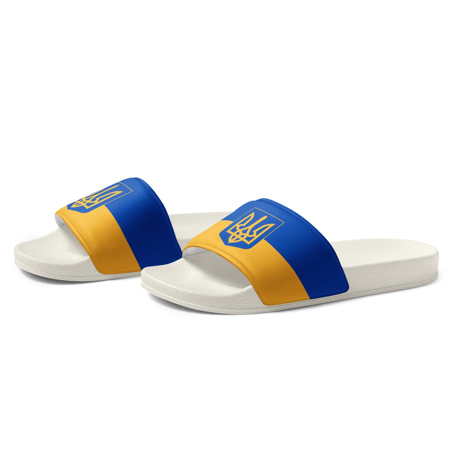 Women's Slides - Trident & Flag
