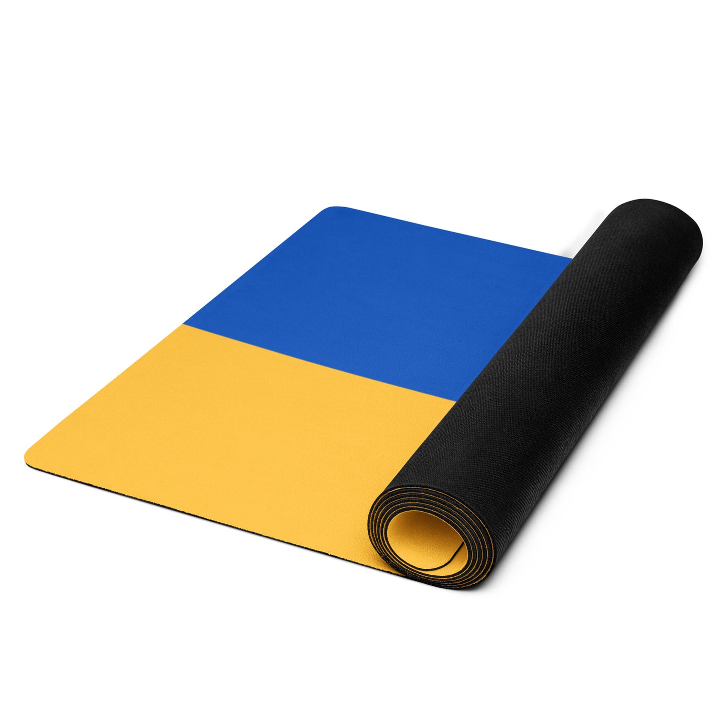 Yoga Mat - Single Trident & Flag