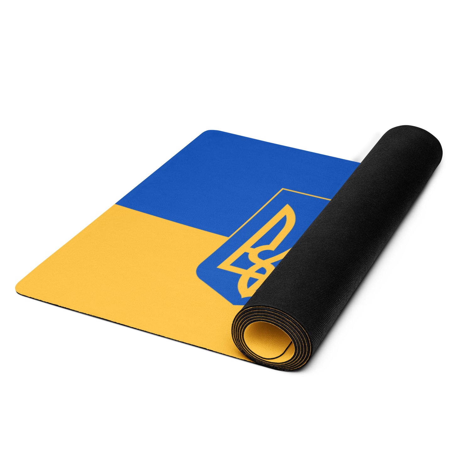 Yoga Mat - Triple Trident & Flag