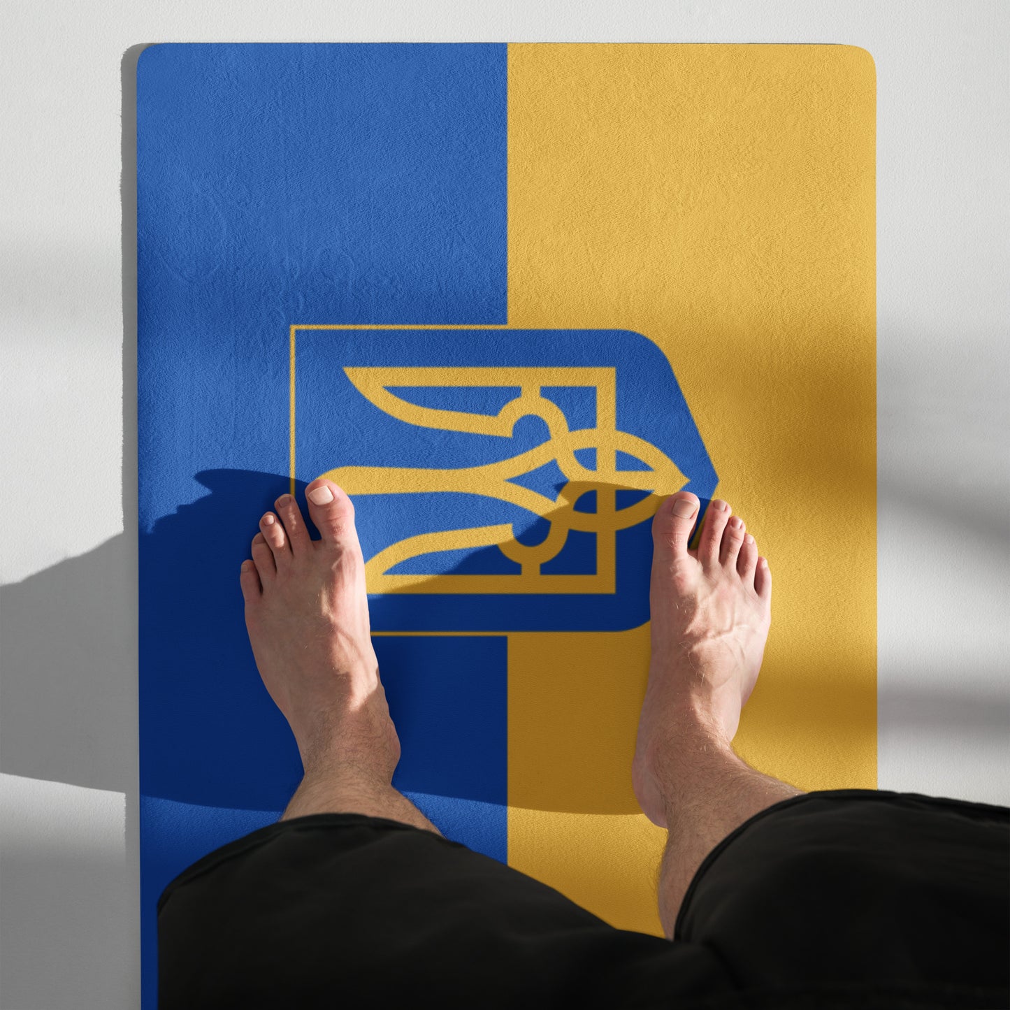 Yoga Mat - Triple Trident & Flag