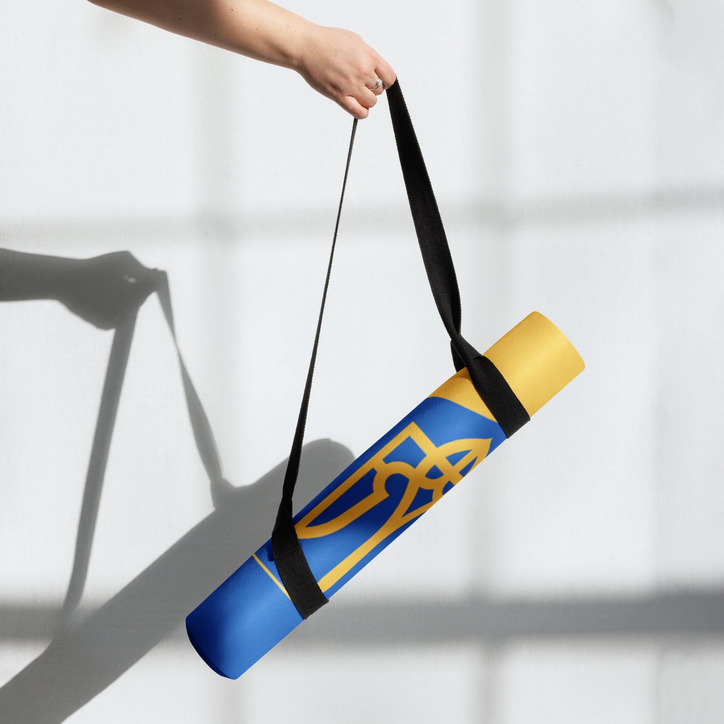 Yoga Mat - Triple Trident & Flag
