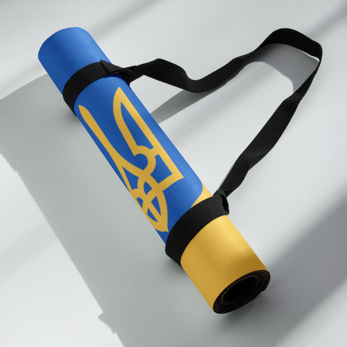 Yoga Mat - Triple Trident & Flag