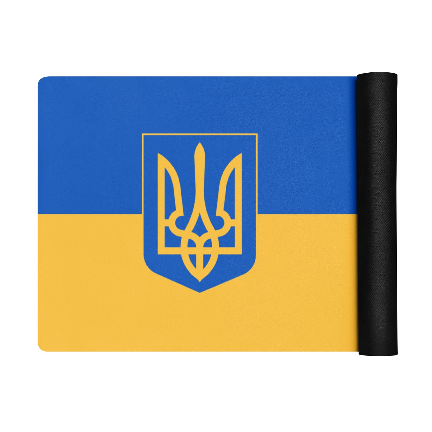 Yoga Mat - Triple Trident & Flag