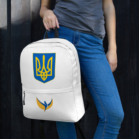 White Backpack - Trident