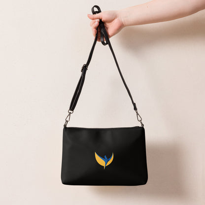 Crossbody Black Bag - Trident