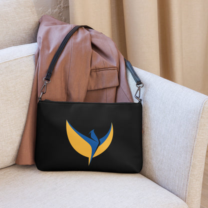 Crossbody Black Bag - Phoenix Large