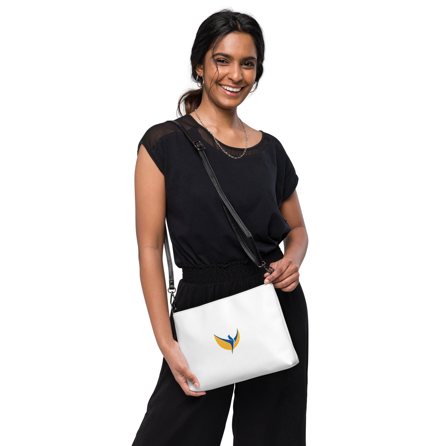 Crossbody White Bag - Trident