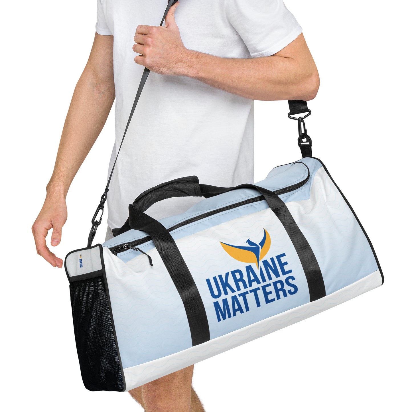 Duffle Bag - Ukraine Matters Logo