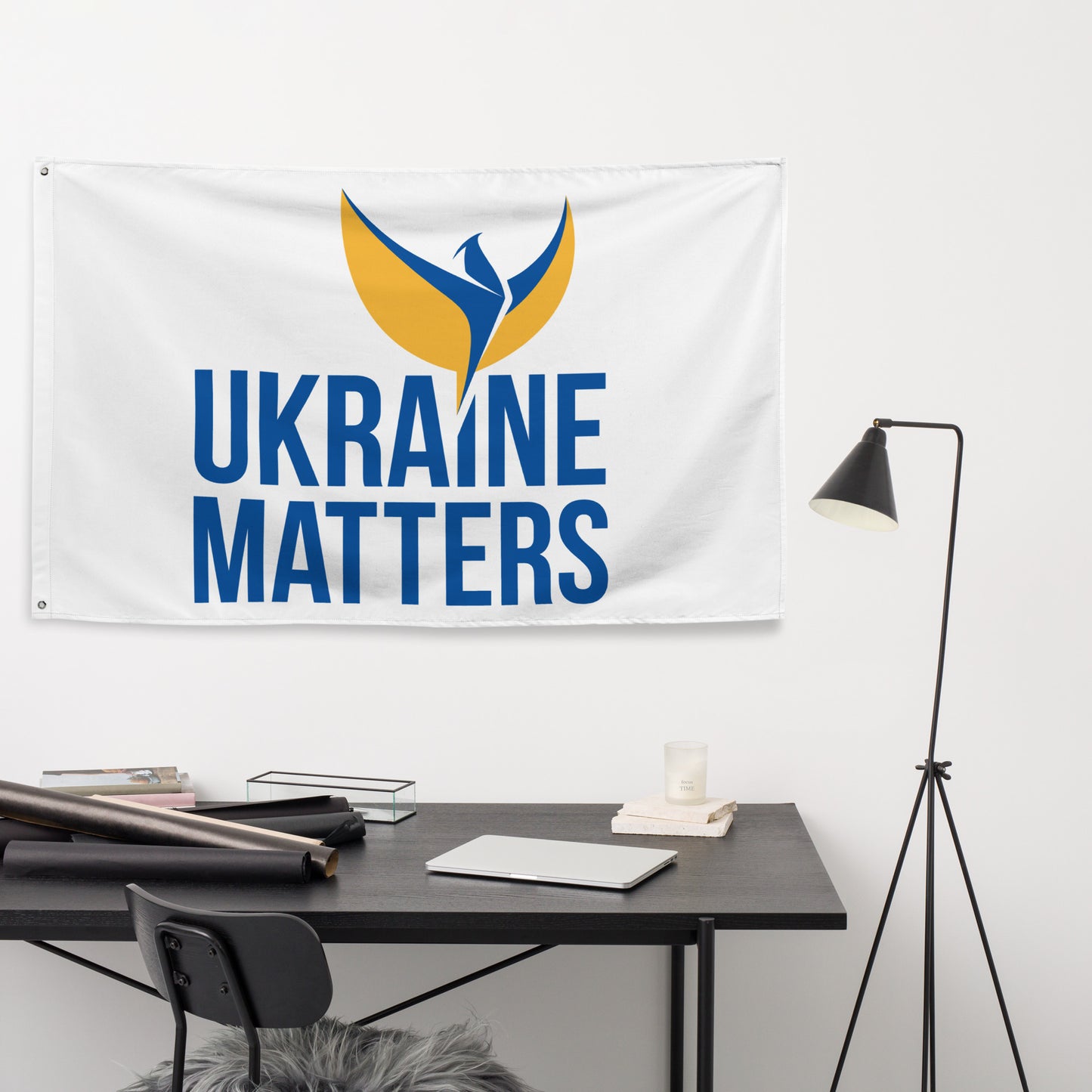 Flag - Ukraine Matters Logo