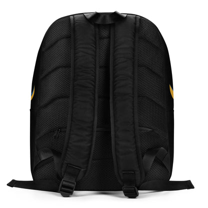 Streamlined Black Backpack  - Trident