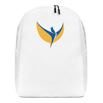 Streamlined White Backpack - Phoenix