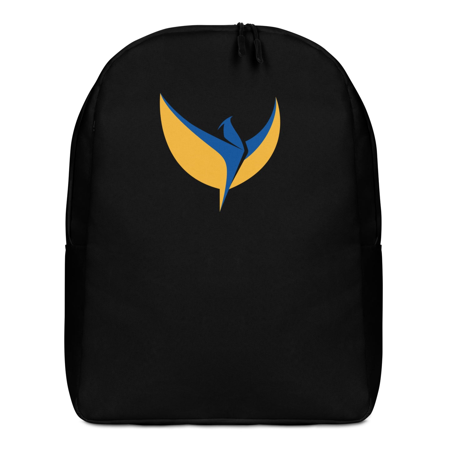 Streamlined Black Backpack - Phoenix