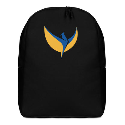 Streamlined Black Backpack - Phoenix