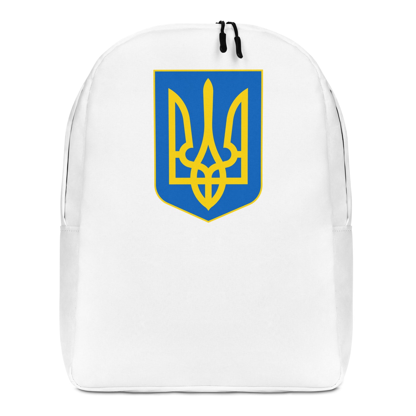 Streamlined White Backpack  - Trident