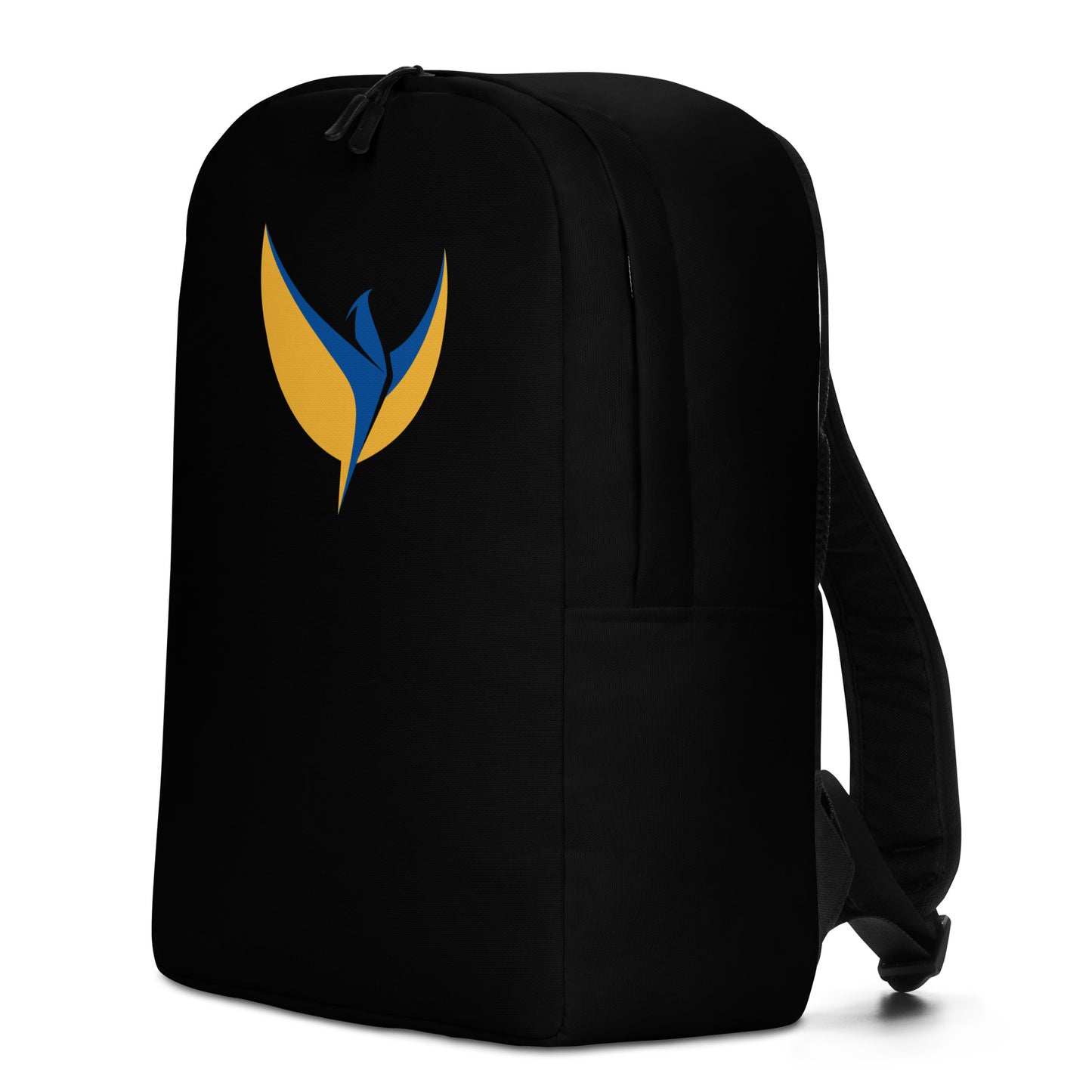 Streamlined Black Backpack - Phoenix