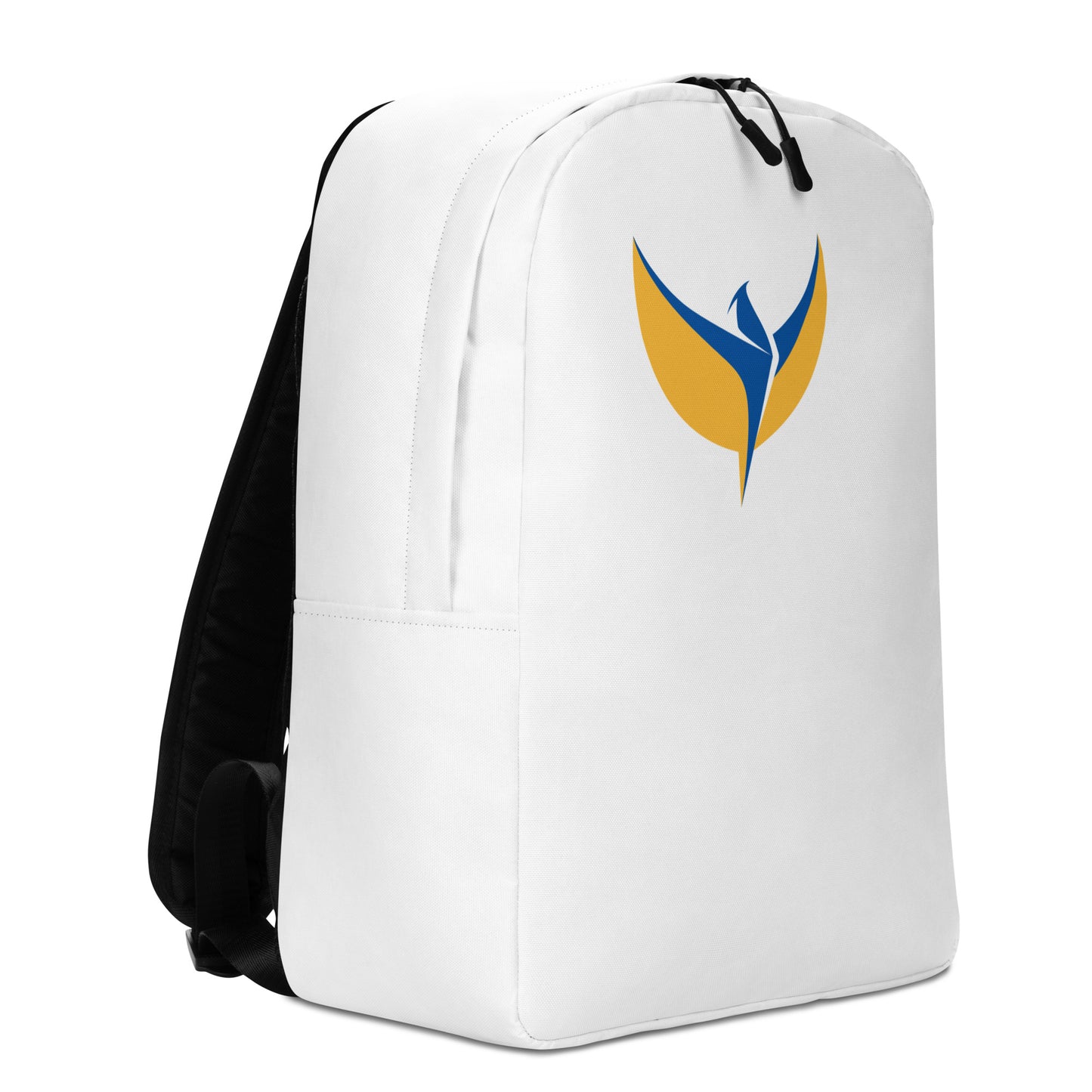 Streamlined White Backpack - Phoenix