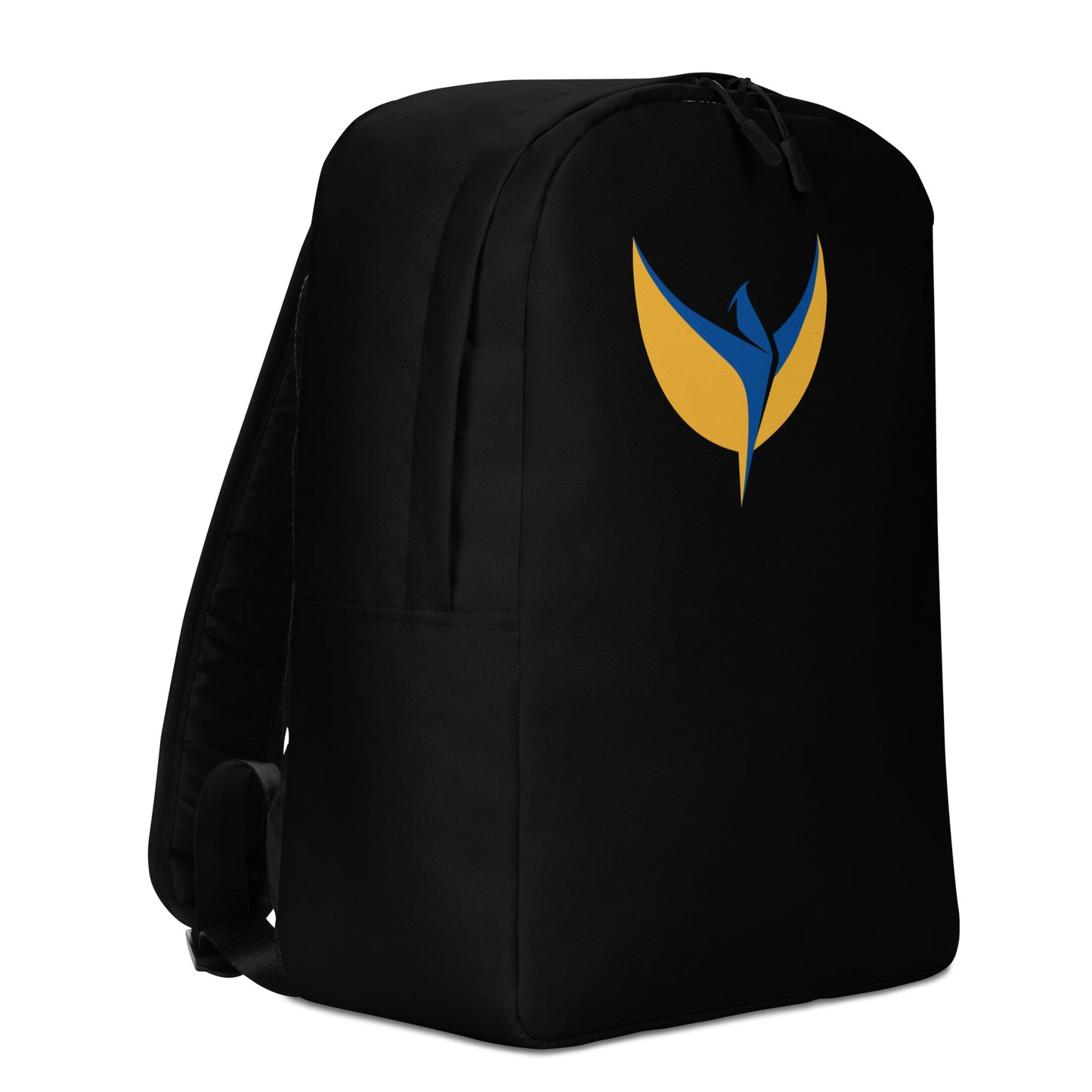 Streamlined Black Backpack - Phoenix