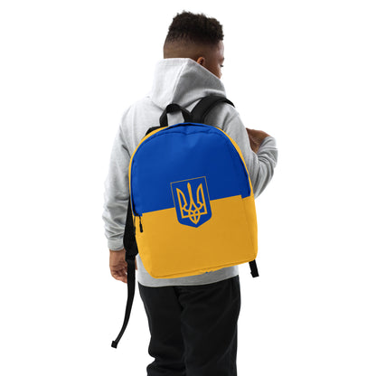 Streamlined Backpack - Trident & Flag