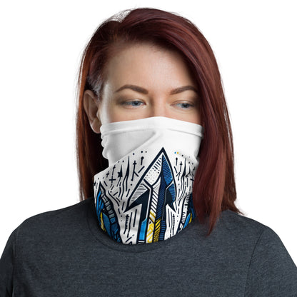 White Neck Gaiter - Alternative Trident