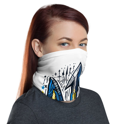 White Neck Gaiter - Alternative Trident