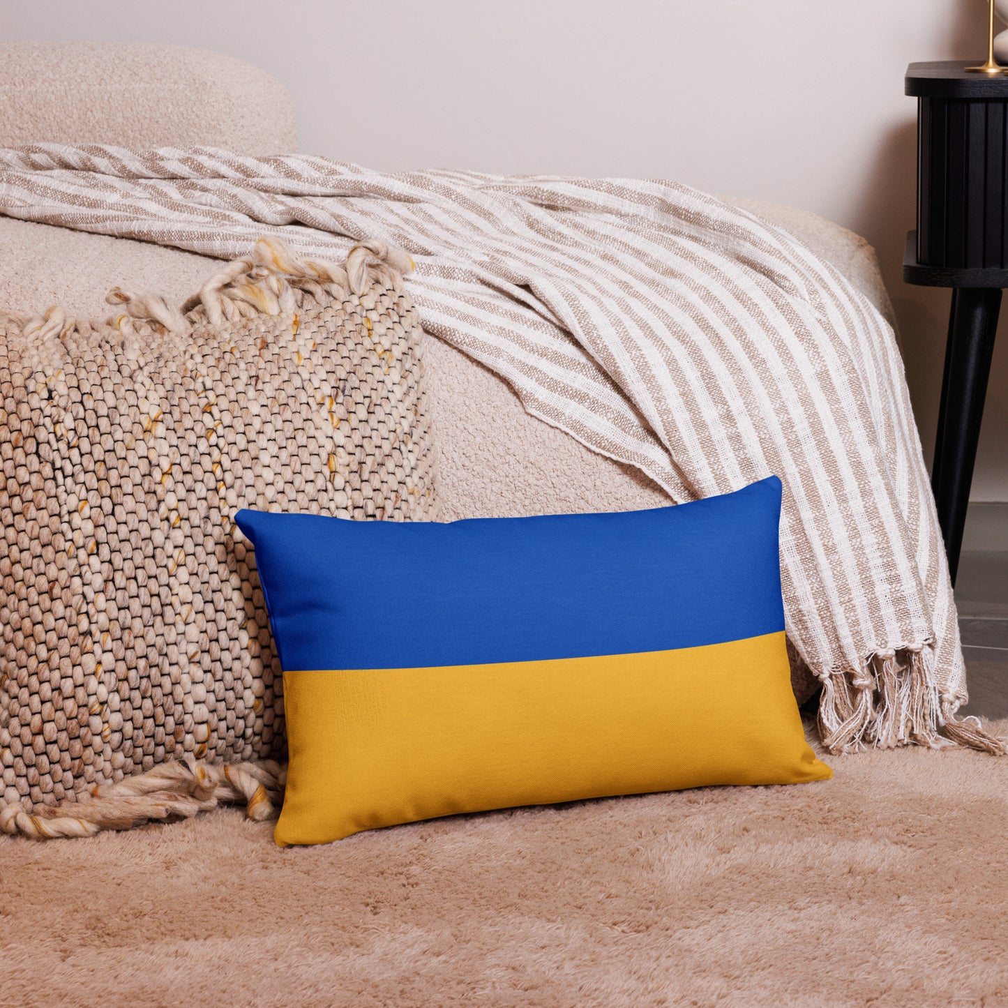 Premium Pillow - Ukrainian Colors