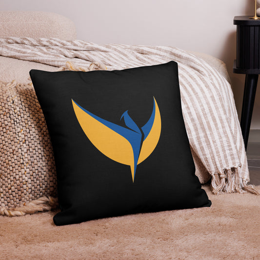 Premium Black Pillow - Phoenix